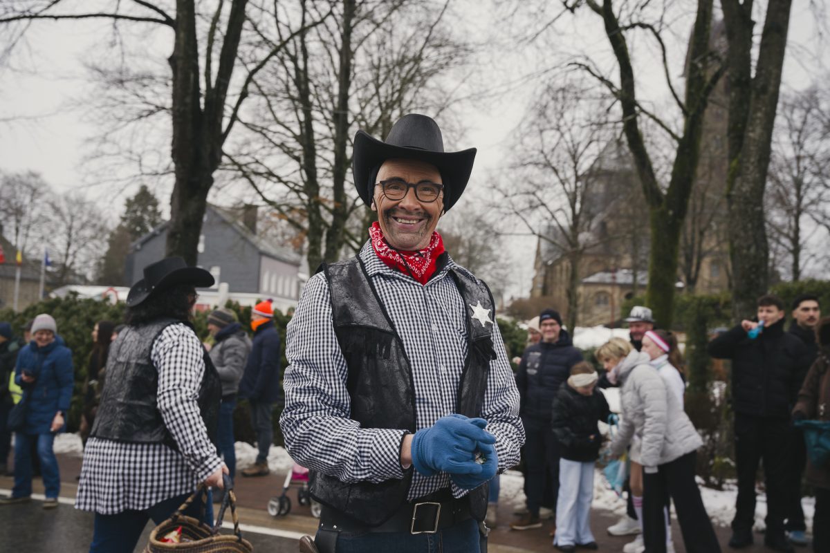 Rosenmontagszug in Bütgenbach 2026