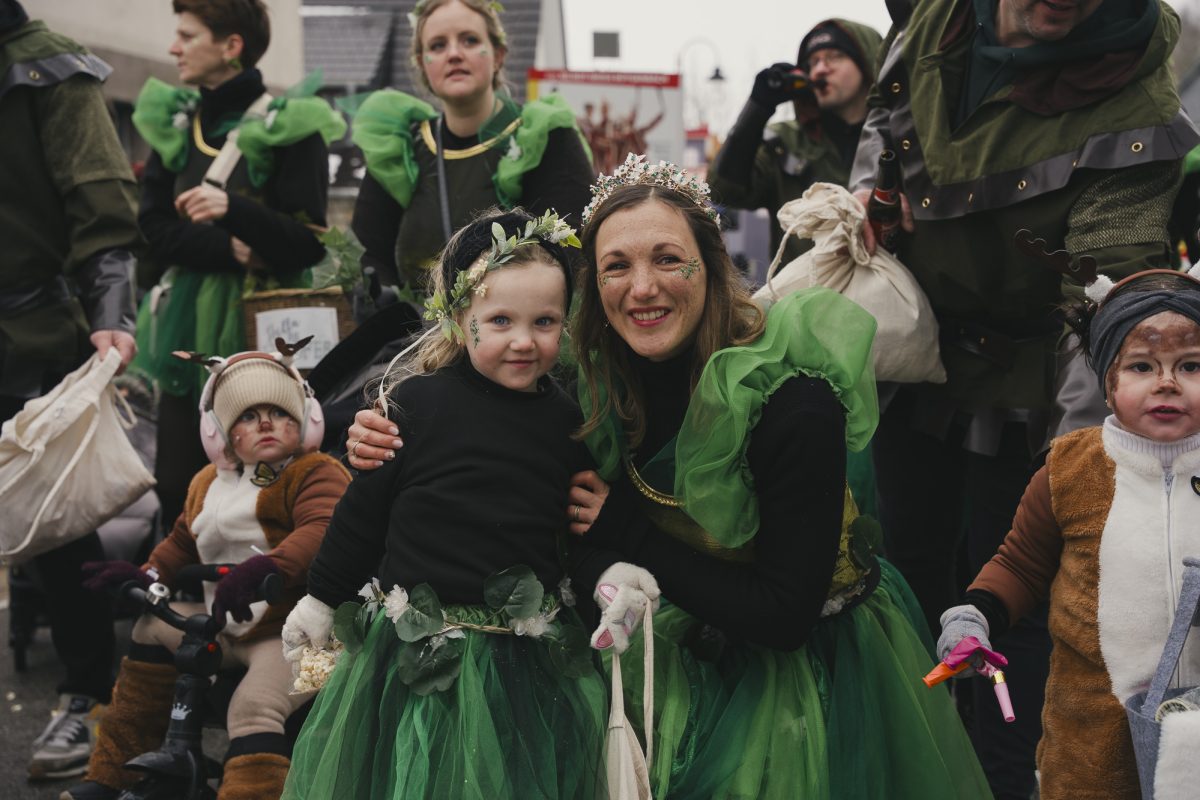 Rosenmontagszug in Bütgenbach 2026