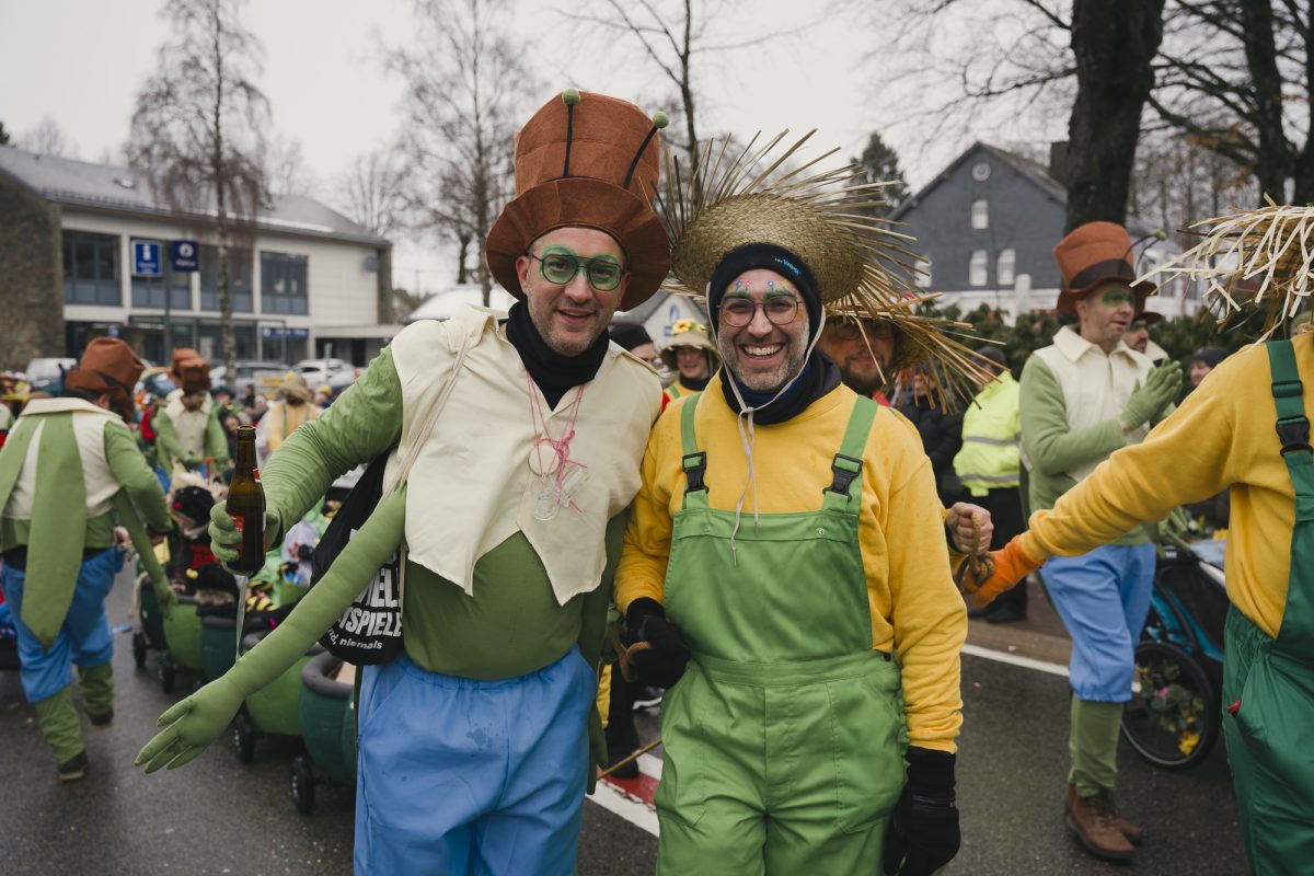 Rosenmontagszug in Bütgenbach 2026
