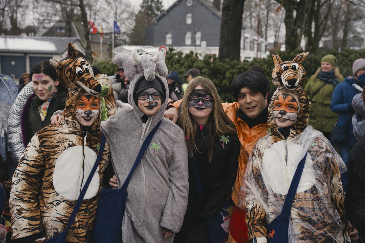 Rosenmontagszug in Bütgenbach 2026