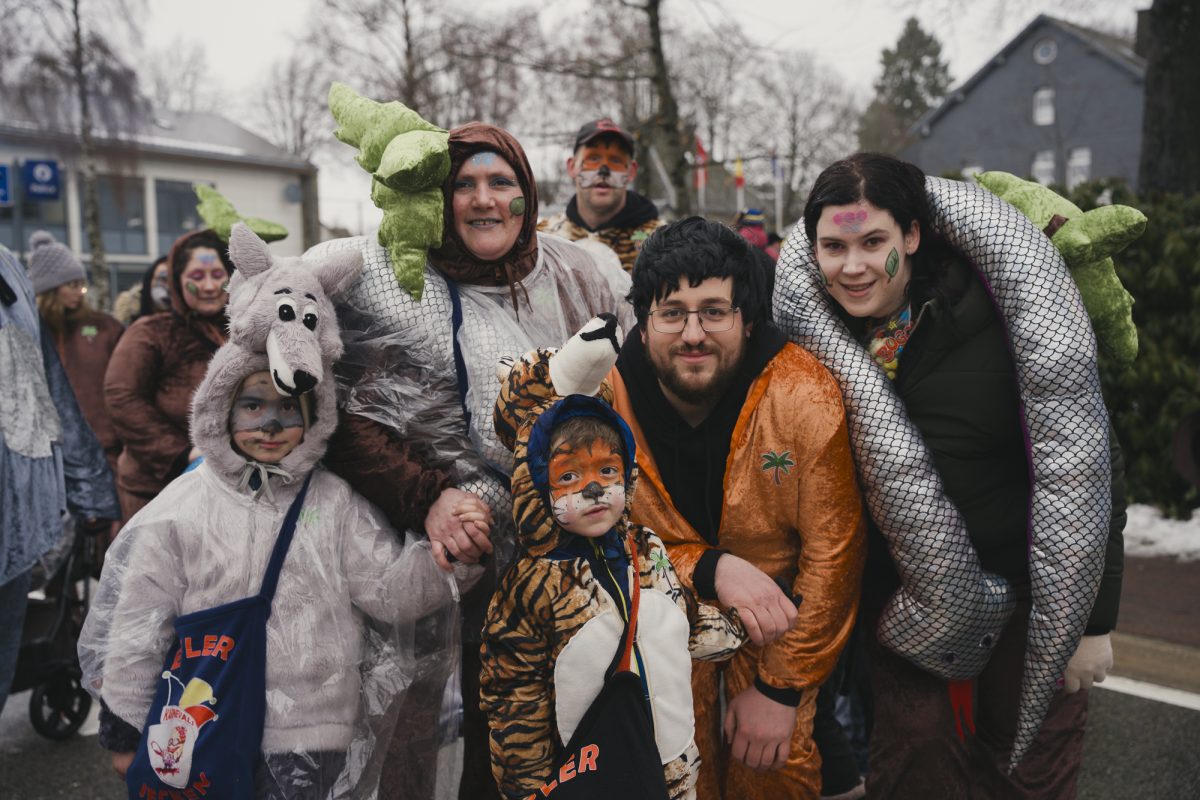 Rosenmontagszug in Bütgenbach 2026