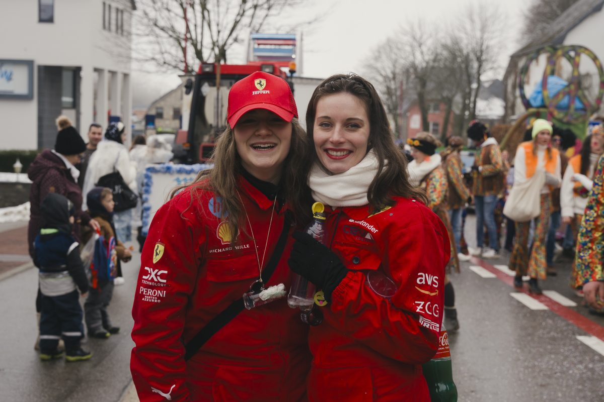 Rosenmontagszug in Bütgenbach 2026