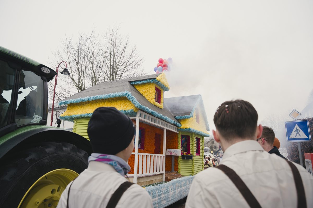 Rosenmontagszug in Bütgenbach 2026