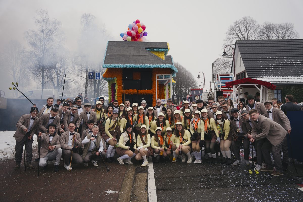 Rosenmontagszug in Bütgenbach 2026