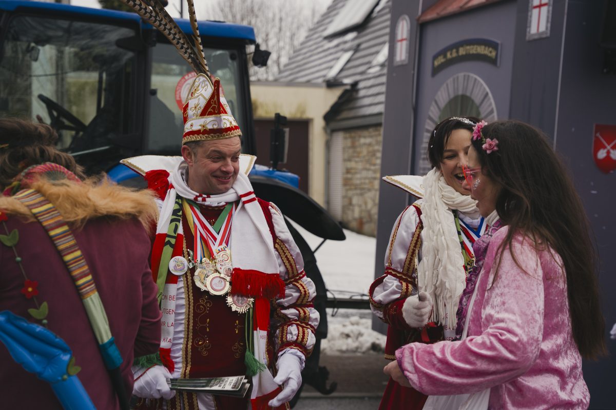 Rosenmontagszug in Bütgenbach 2026