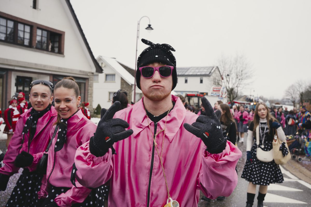 Rosenmontagszug in Bütgenbach 2026