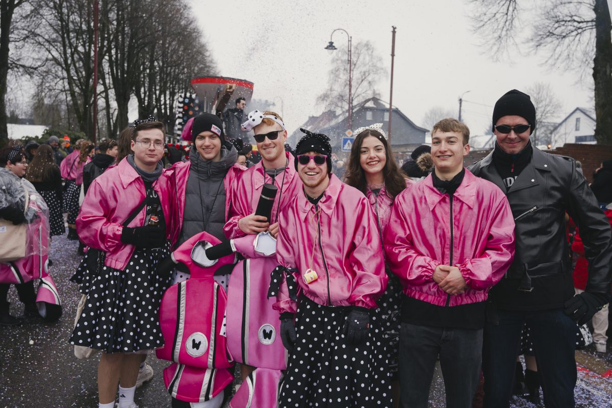 Rosenmontagszug in Bütgenbach 2026