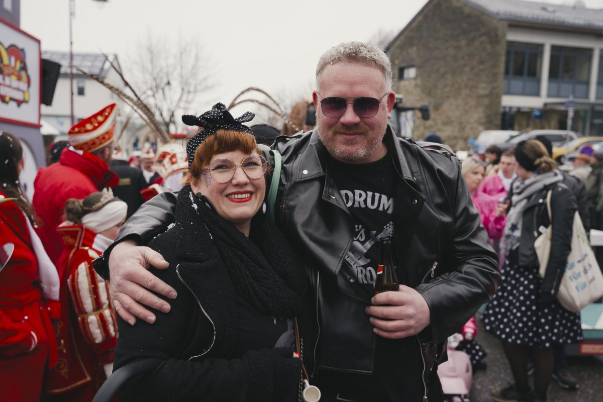 Rosenmontagszug in Bütgenbach 2026