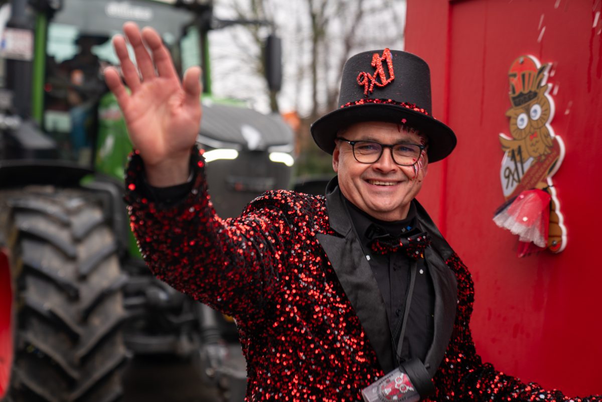 Rosenmontagszug in Kelmis 2026