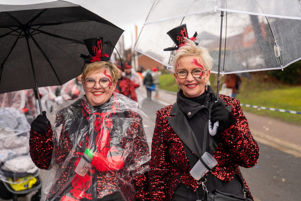 Rosenmontagszug in Kelmis 2026