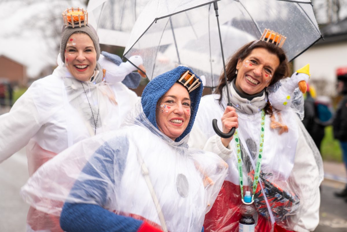 Rosenmontagszug in Kelmis 2026