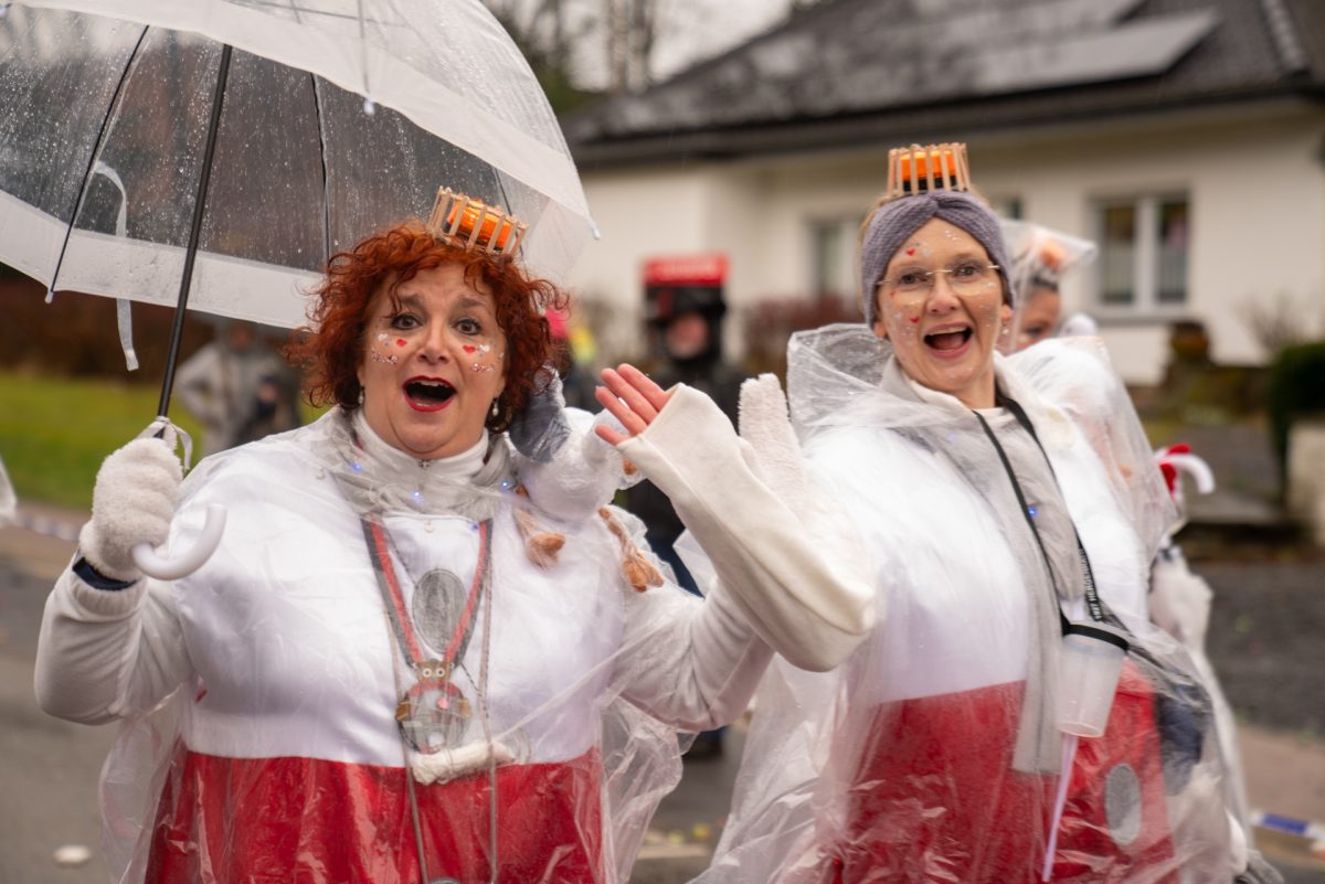 Rosenmontagszug in Kelmis 2026