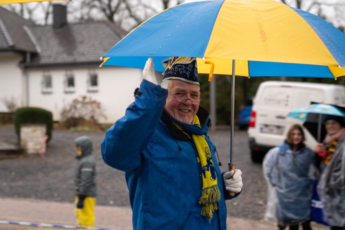 Rosenmontagszug in Kelmis 2026