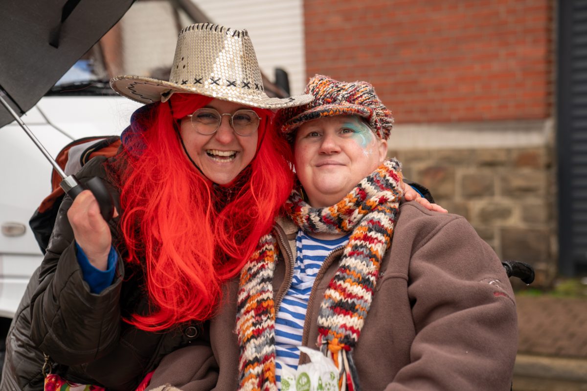 Rosenmontagszug in Kelmis 2026