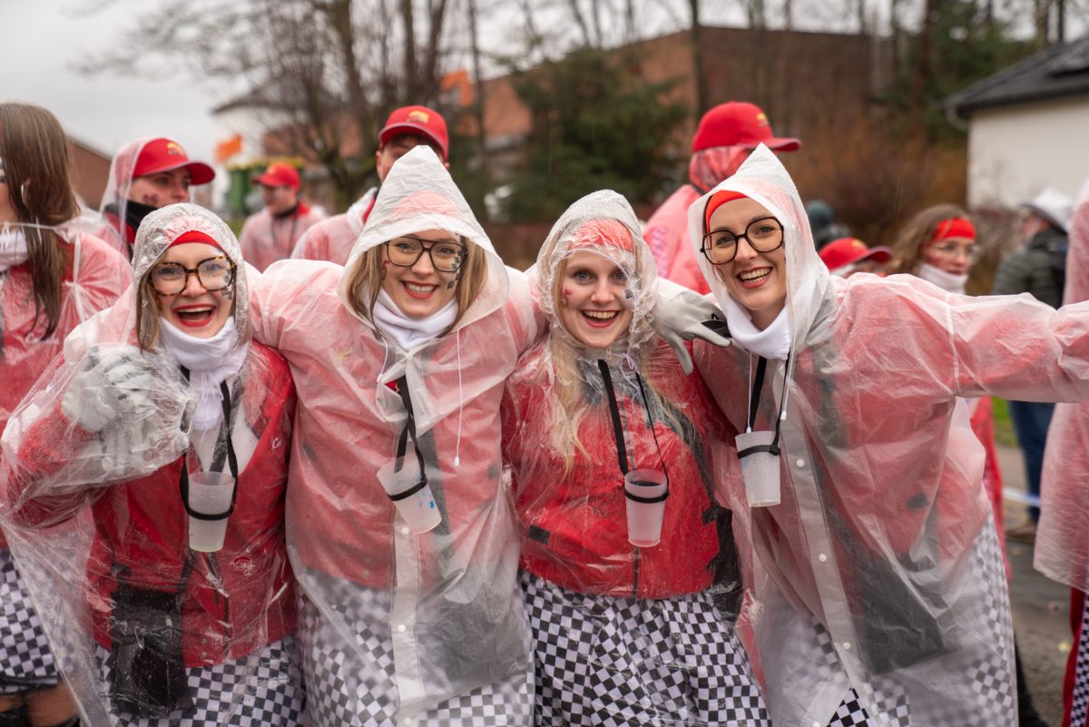 Rosenmontagszug in Kelmis 2026