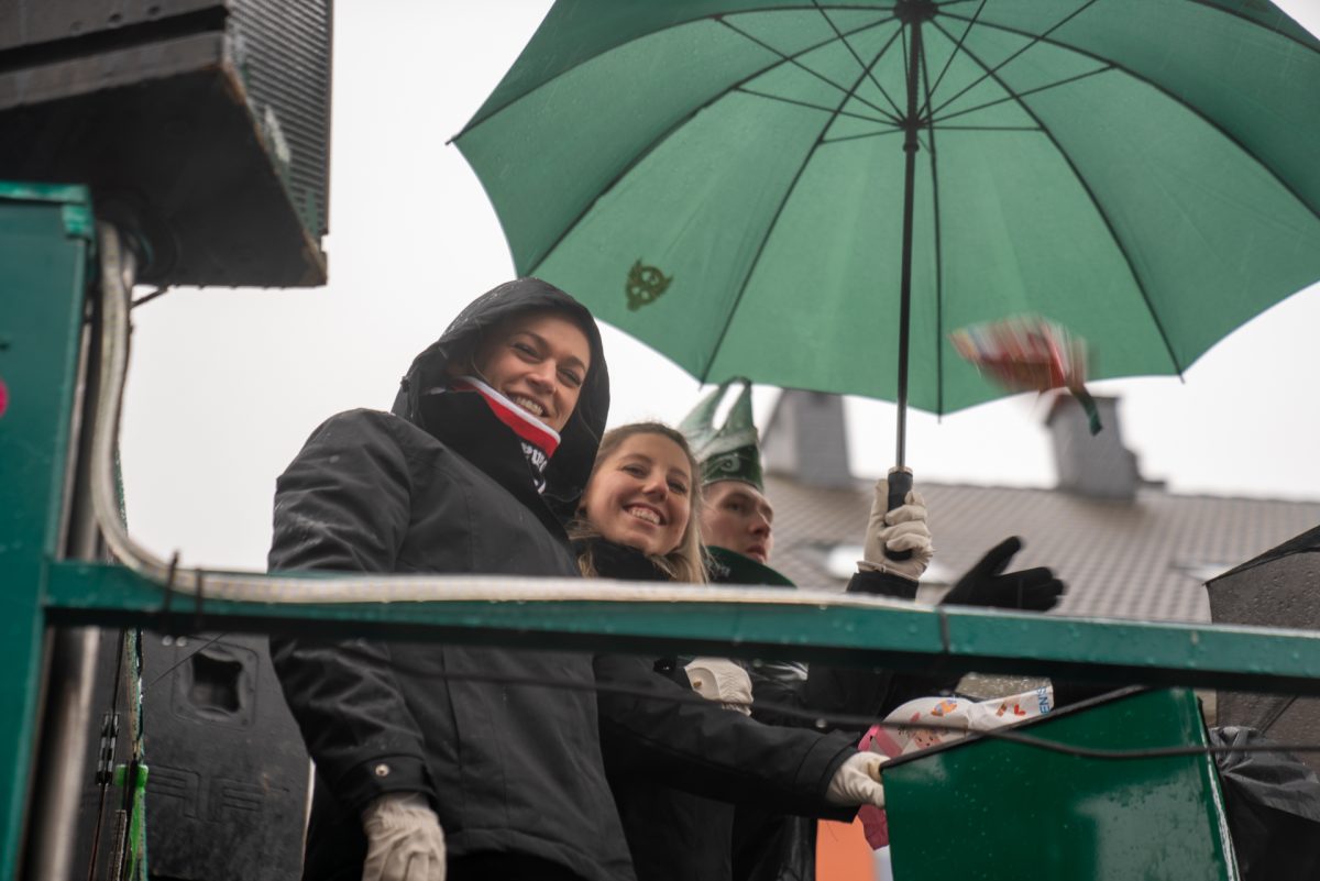 Rosenmontagszug in Kelmis 2026