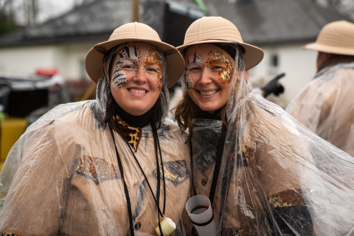 Rosenmontagszug in Kelmis 2026