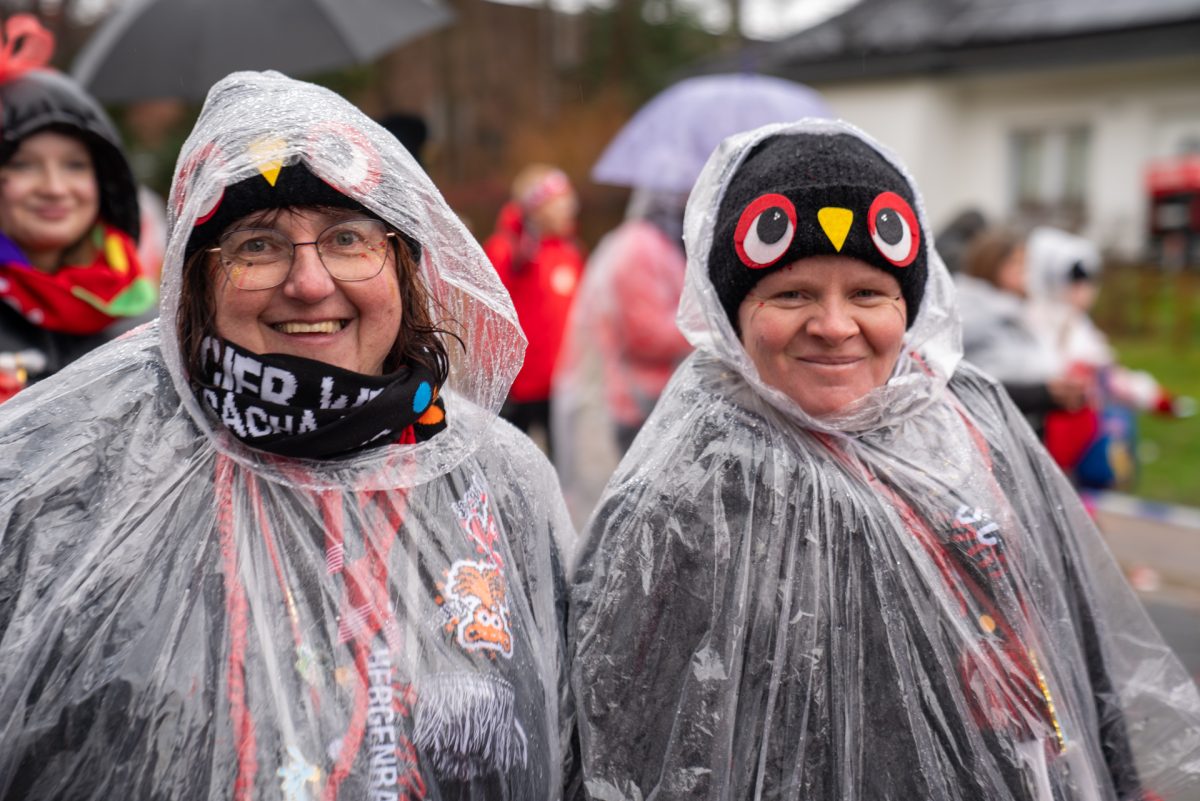 Rosenmontagszug in Kelmis 2026