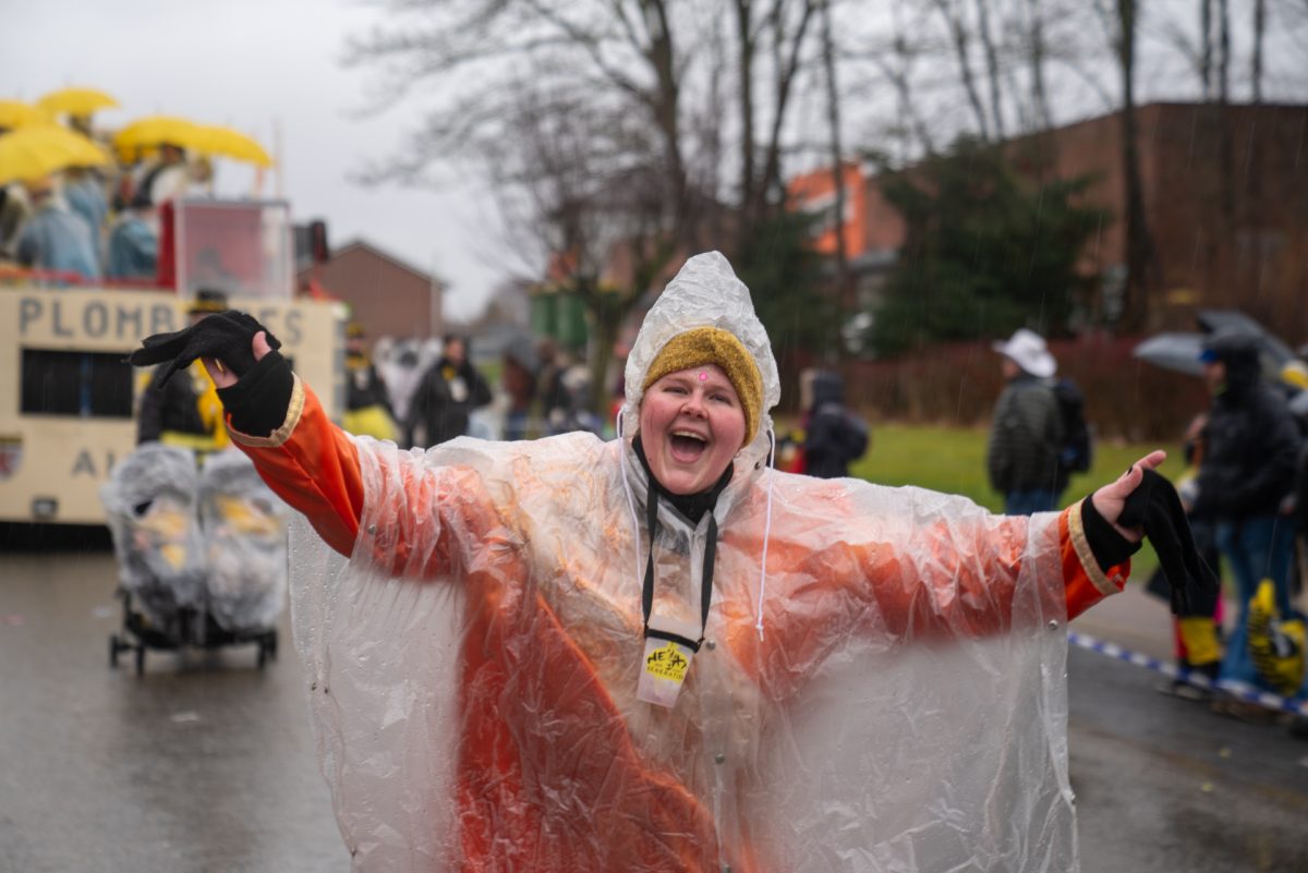 Rosenmontagszug in Kelmis 2026