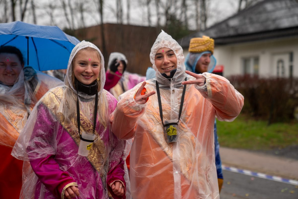 Rosenmontagszug in Kelmis 2026
