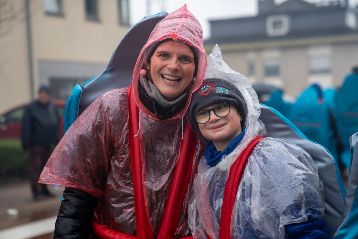 Rosenmontagszug in Kelmis 2026