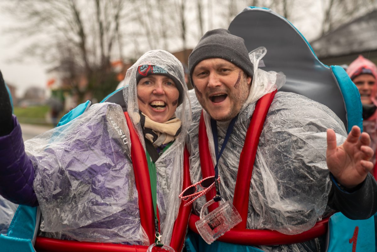 Rosenmontagszug in Kelmis 2026