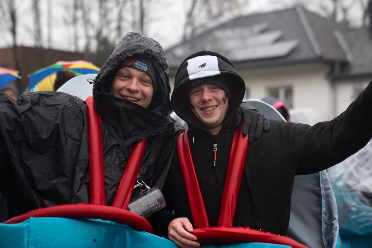 Rosenmontagszug in Kelmis 2026