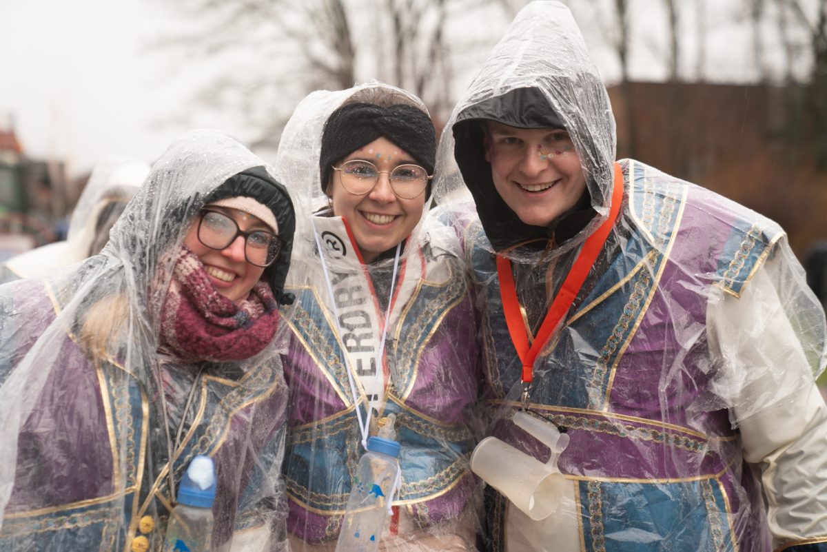 Rosenmontagszug in Kelmis 2026