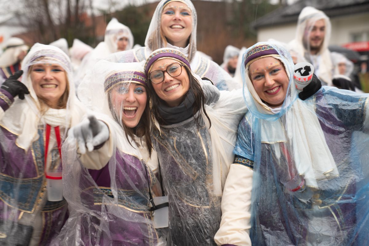 Rosenmontagszug in Kelmis 2026