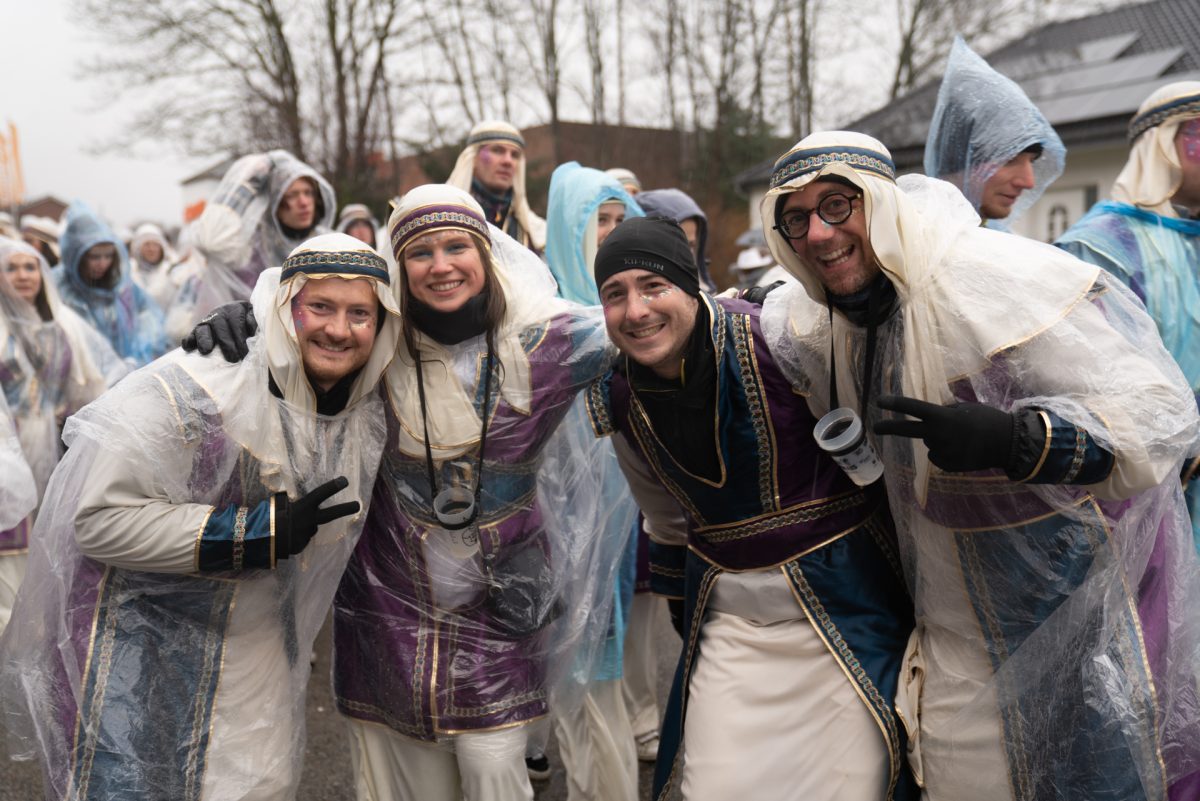 Rosenmontagszug in Kelmis 2026