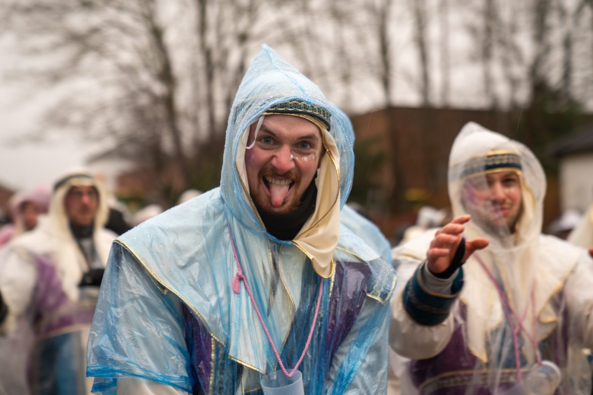 Rosenmontagszug in Kelmis 2026