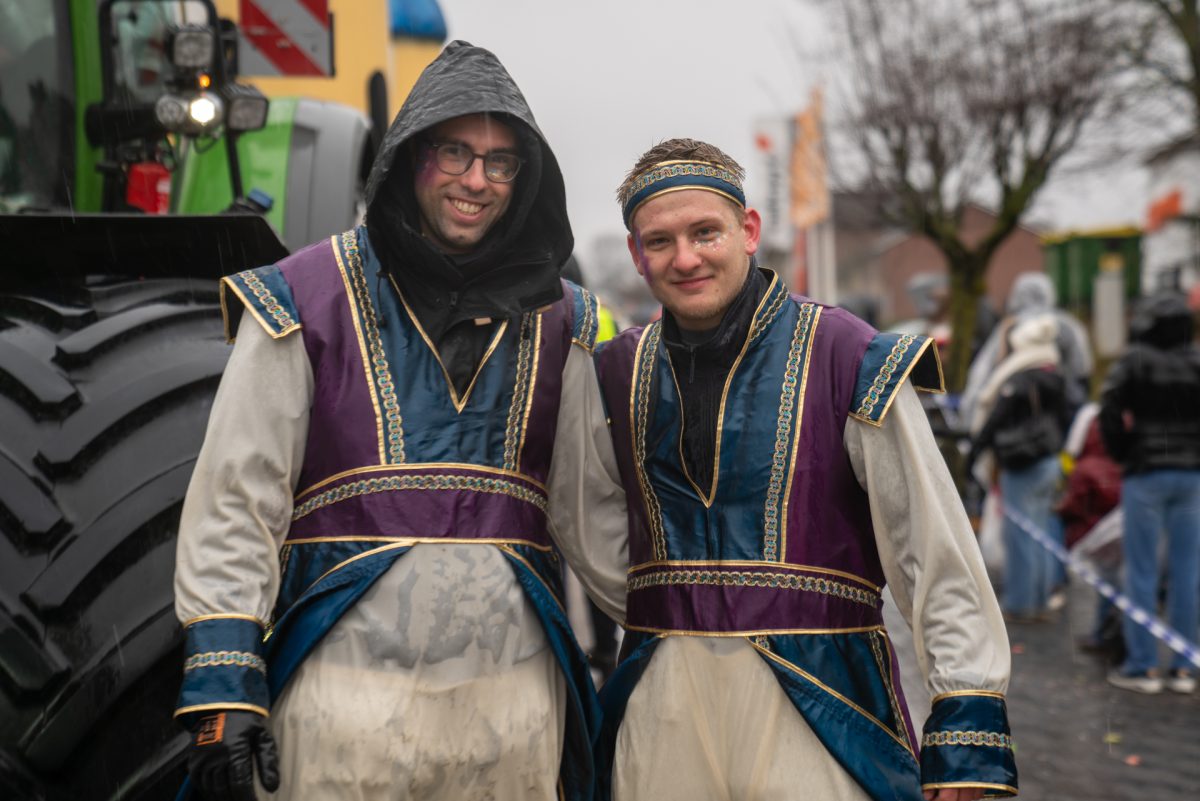 Rosenmontagszug in Kelmis 2026