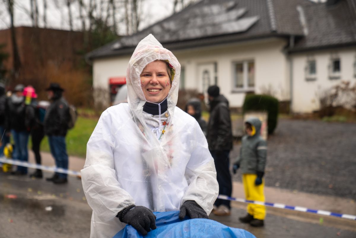 Rosenmontagszug in Kelmis 2026