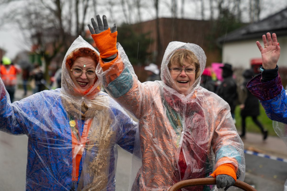 Rosenmontagszug in Kelmis 2026