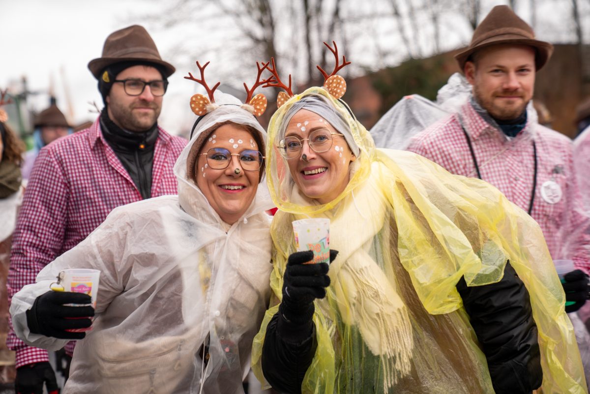 Rosenmontagszug in Kelmis 2026