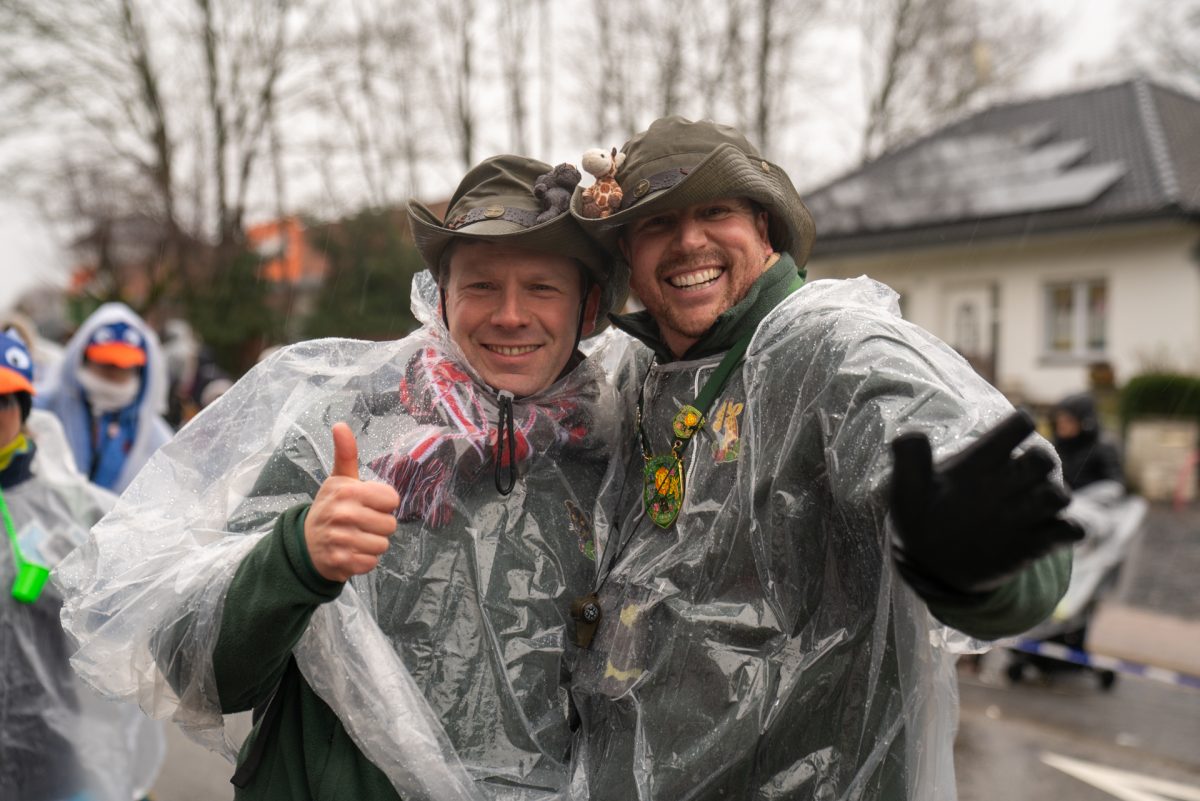 Rosenmontagszug in Kelmis 2026