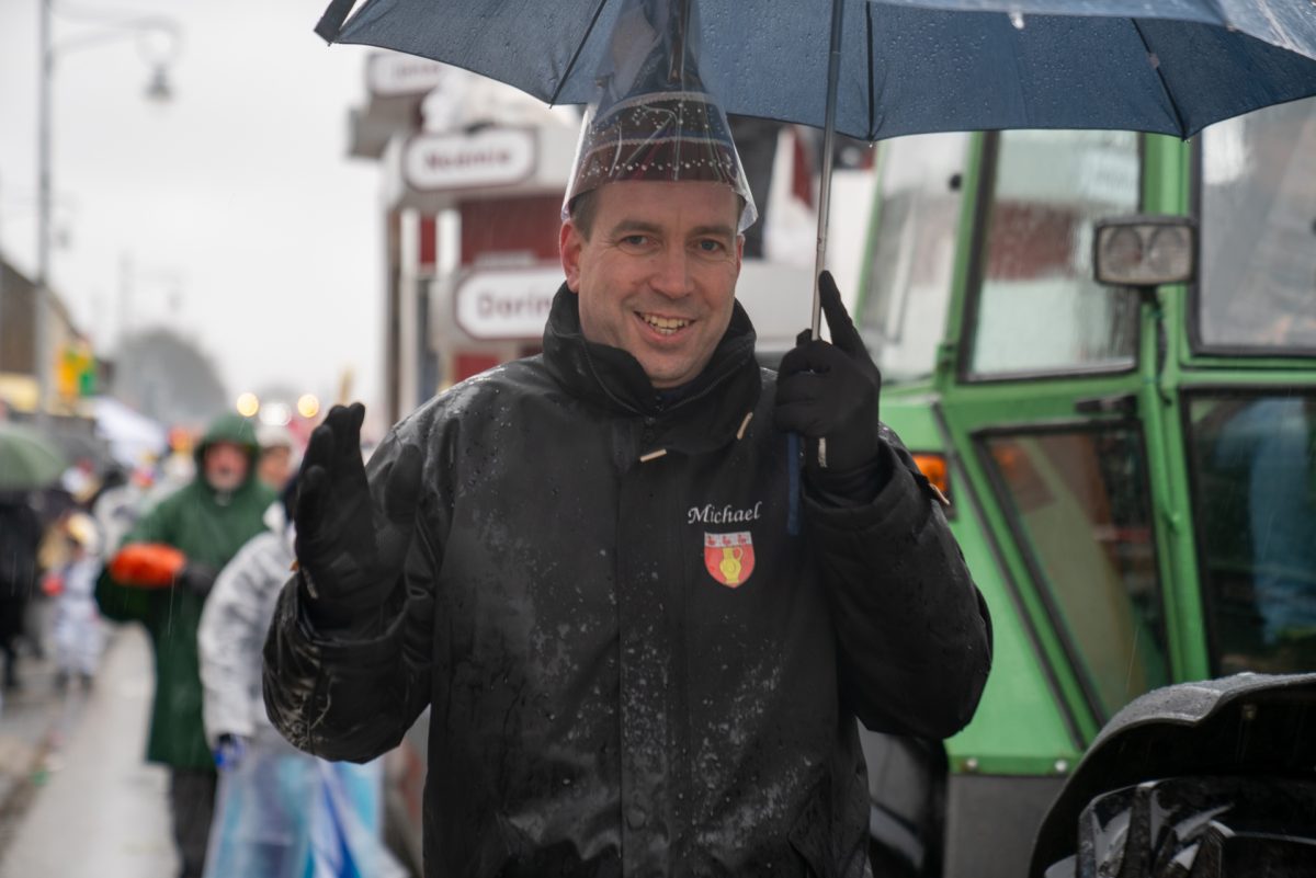 Rosenmontagszug in Kelmis 2026