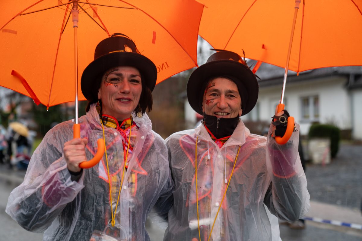 Rosenmontagszug in Kelmis 2026