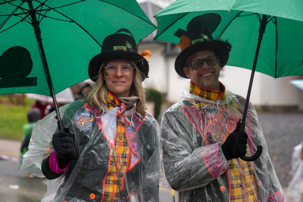 Rosenmontagszug in Kelmis 2026