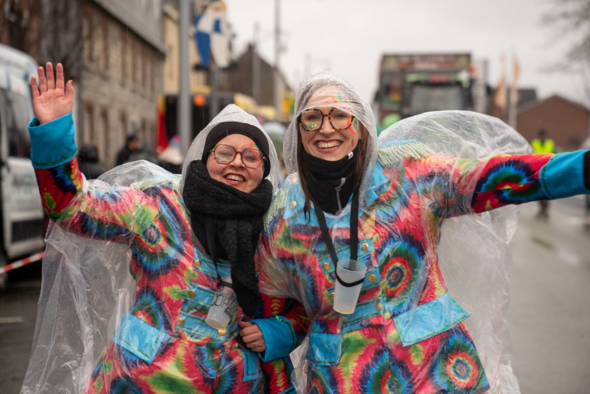 Rosenmontagszug in Kelmis 2026