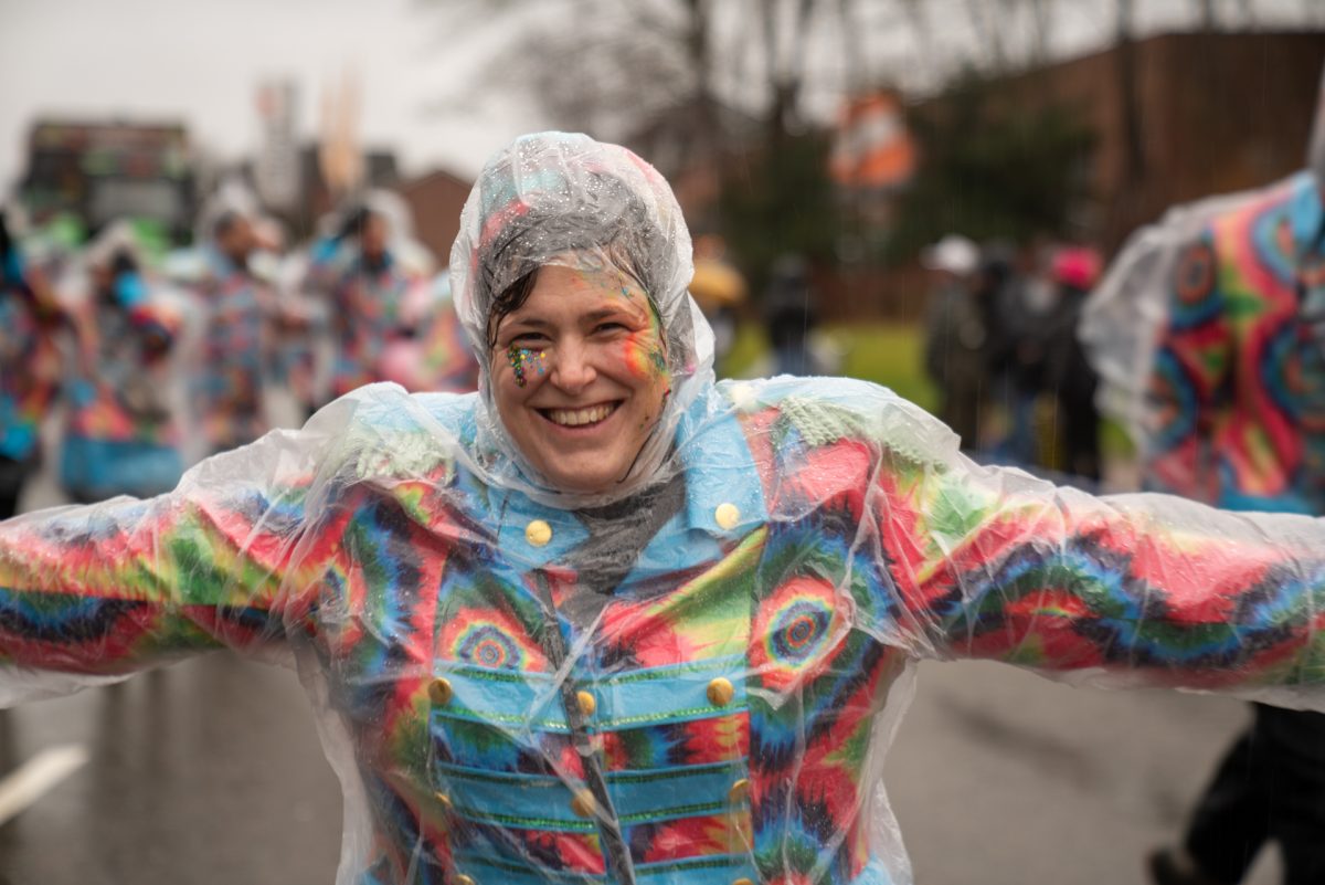 Rosenmontagszug in Kelmis 2026