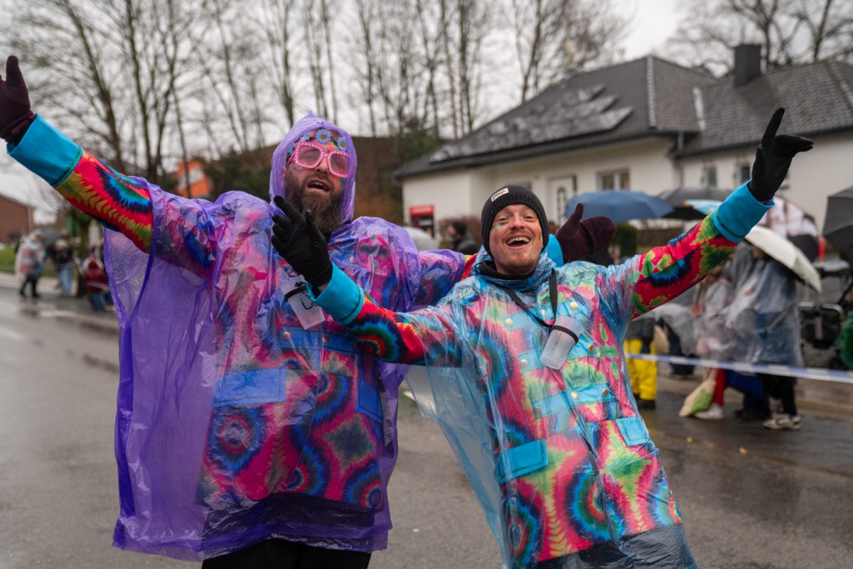 Rosenmontagszug in Kelmis 2026