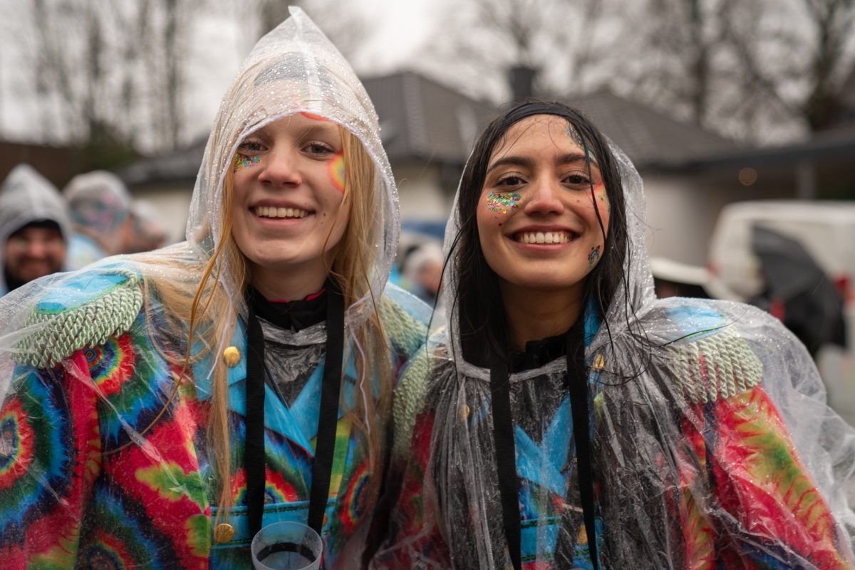 Rosenmontagszug in Kelmis 2026