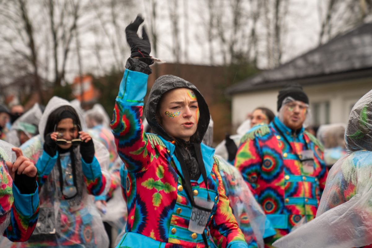 Rosenmontagszug in Kelmis 2026