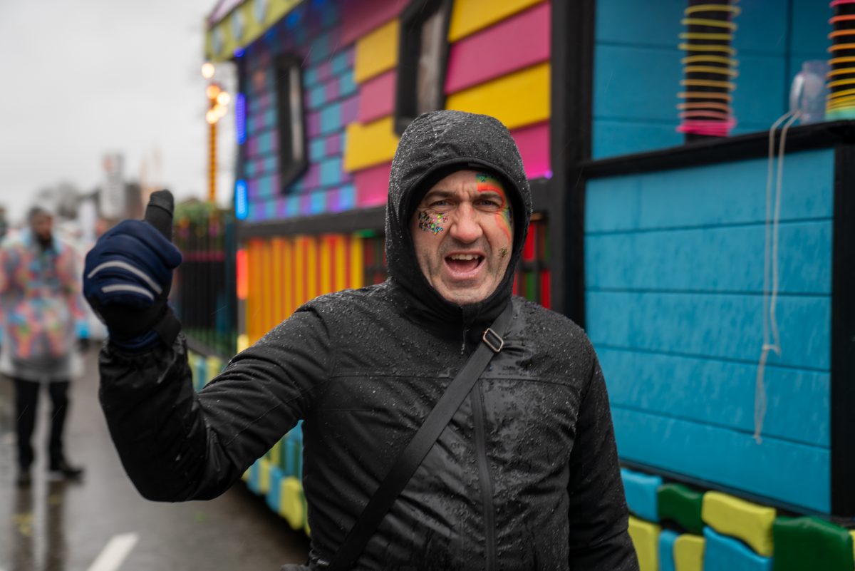 Rosenmontagszug in Kelmis 2026