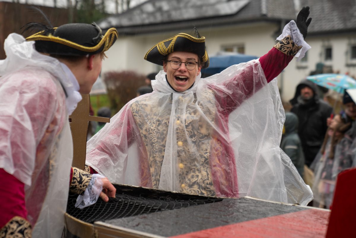 Rosenmontagszug in Kelmis 2026