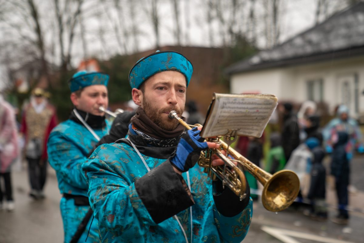Rosenmontagszug in Kelmis 2026