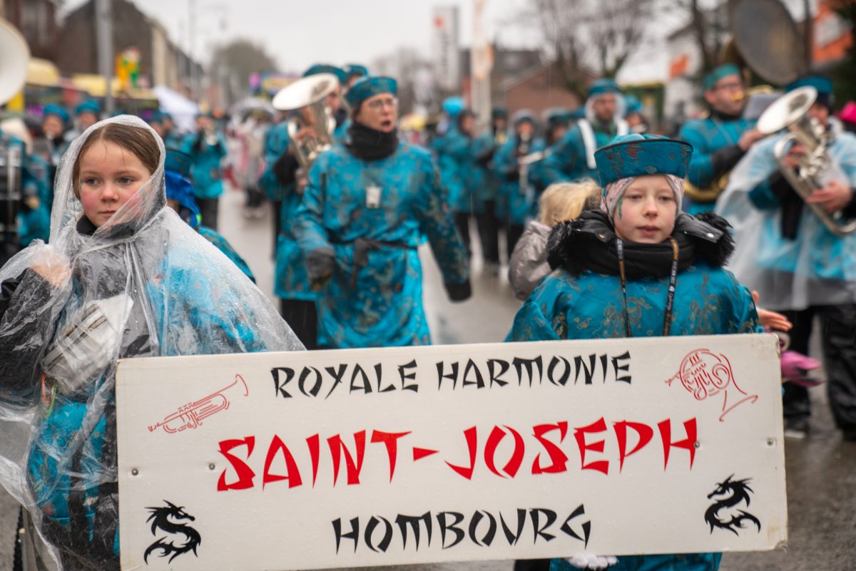 Rosenmontagszug in Kelmis 2026