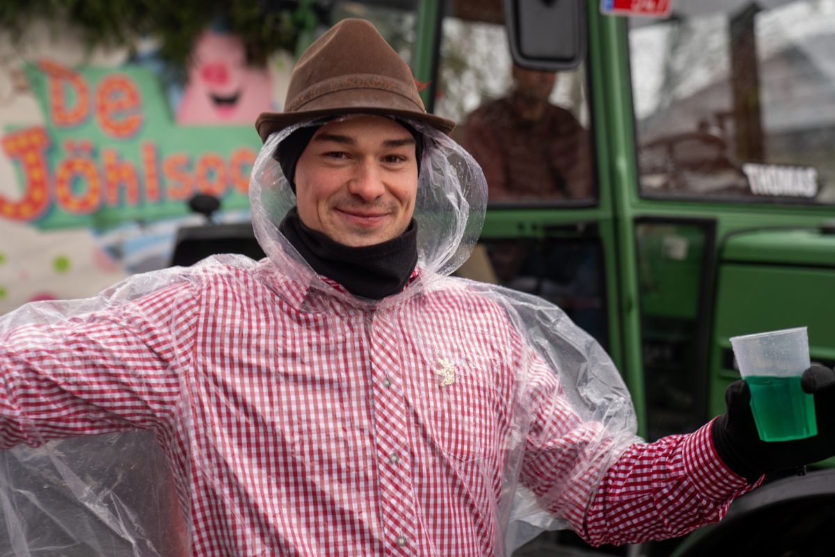 Rosenmontagszug in Kelmis 2026