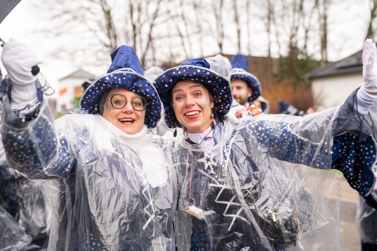 Rosenmontagszug in Kelmis 2026
